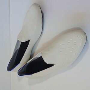 Rothy's The Almond Loafer In Vanilla Bean Sz 11 Preppy Comfy Office Wear